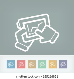 Stats on tablet