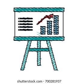 stats vector illustration