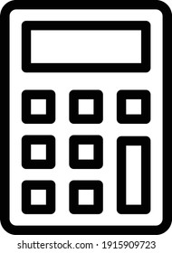 stats vector thin line icon