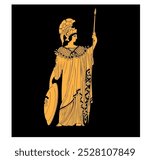 statue of athena simple legend 