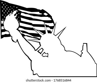
statue of a country symbol