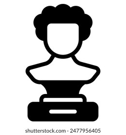 Statue independence day culture vector