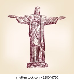 Statue Of Jesus Christ In Rio De Janeiro