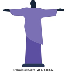 Statue of Jesus Christ in Rio de Janeiro icon