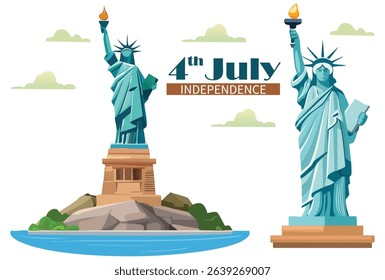 Statue of liberty 4th of July America independence day