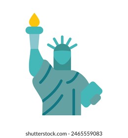 Statue Of Liberty Flat icon