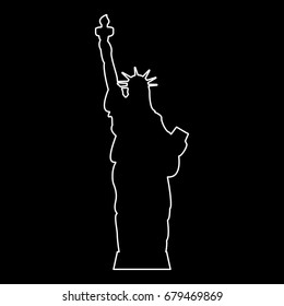 Statue Of Liberty icon .