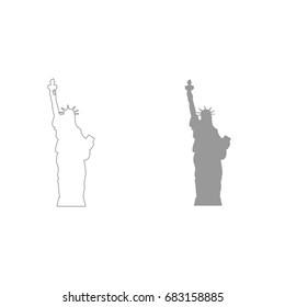 Statue Of Liberty icon .