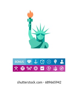 Statue of Liberty icon
