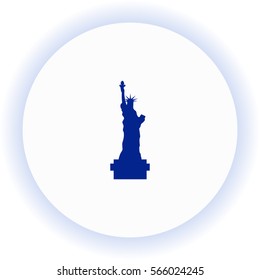 Statue Of Liberty  icon. Vector design. 