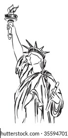 statue of liberty illustration 2