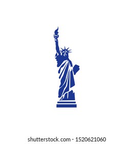 Statue Of Liberty Logo Icon Vector