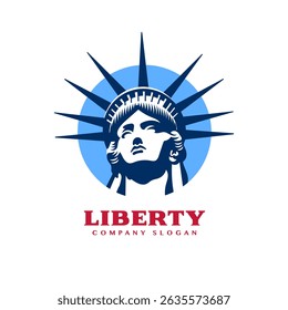 Statue of Liberty modern logo version.