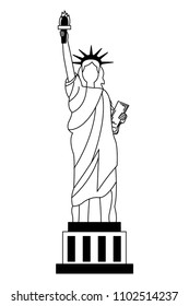 statue of liberty monument national symbol