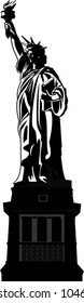 Statue of Liberty. New York and American symbol
