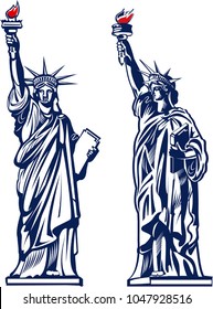 Statue of Liberty. New York and American symbol