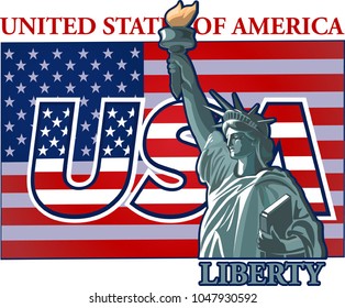 Statue of Liberty. New York and American symbol