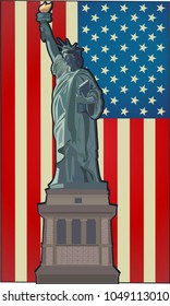 Statue of Liberty. New York and American symbol