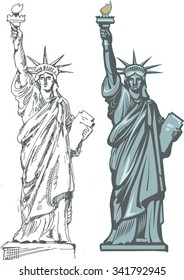 Statue of Liberty. New York and American symbol