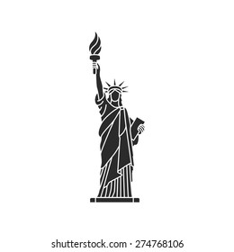 Statue of Liberty. New York landmark. American symbol