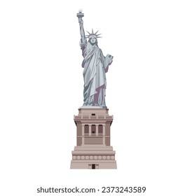 Statue of Liberty - NewYork- Stock Illustration as EPS 10 File