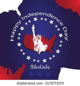 statue of liberty, NYC, USA symbol, USA flag, fourth of july Independence day with us map