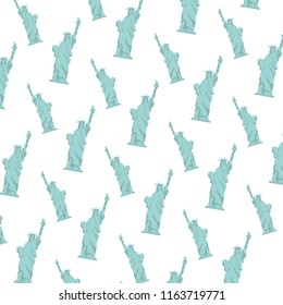 statue liberty sculpture design background