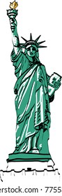 Statue of Liberty sketch