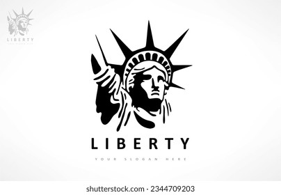 Statue des Liberty-usa-Logos