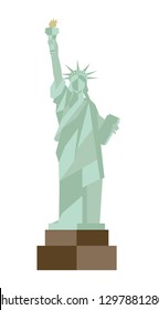 Statue of liberty vector