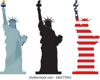 Statue of Liberty, vector