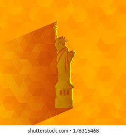 Statue of Liberty. Vector format