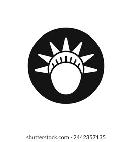 Statue of Liberty vector icon