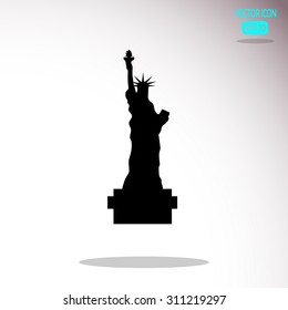 Statue Of Liberty vector icon