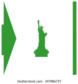 Statue Of Liberty vector icon