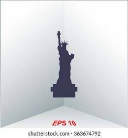 Statue Of Liberty vector icon
