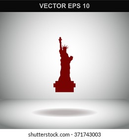 Statue Of Liberty vector icon