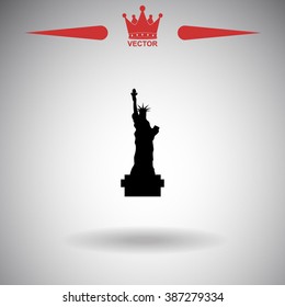 Statue Of Liberty vector icon
