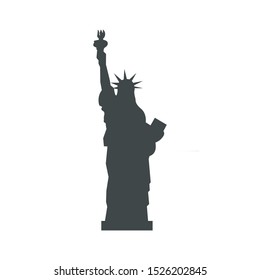 statue of liberty silhouette free