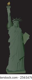 Statue of Liberty. vector illustration