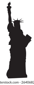 Statue of Liberty. vector illustration