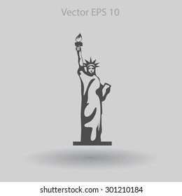 Statue of liberty vector illustration