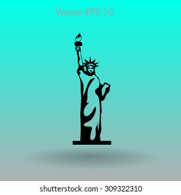 Statue of liberty vector illustration
