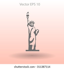Statue of liberty vector illustration
