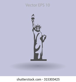 Statue of liberty vector illustration