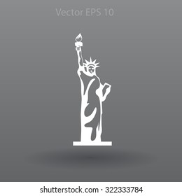 Statue of liberty vector illustration