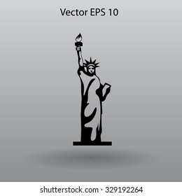 Statue of liberty vector illustration