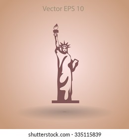 Statue of liberty vector illustration