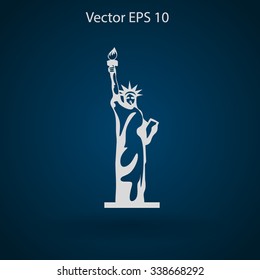 Statue of liberty vector illustration
