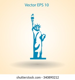 Statue of liberty vector illustration